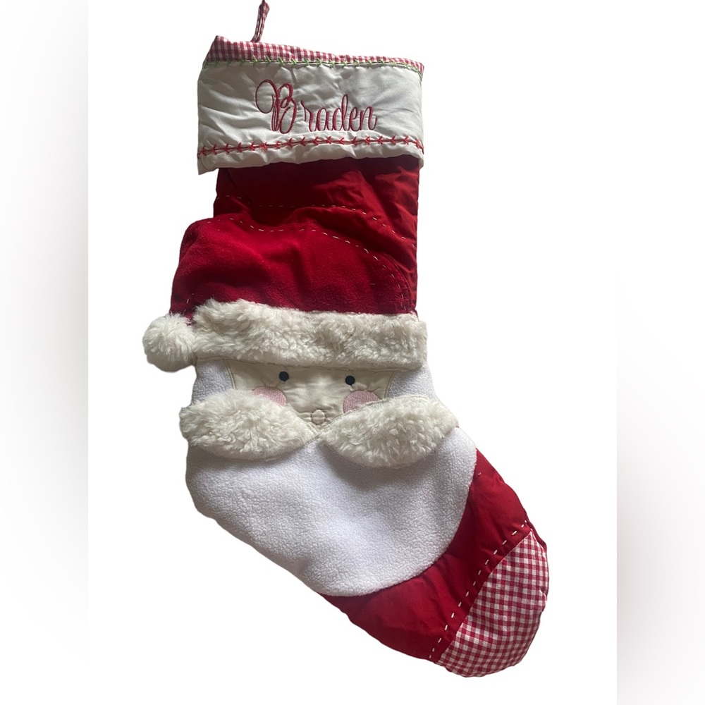 Pottery Barn kids Christmas stocking